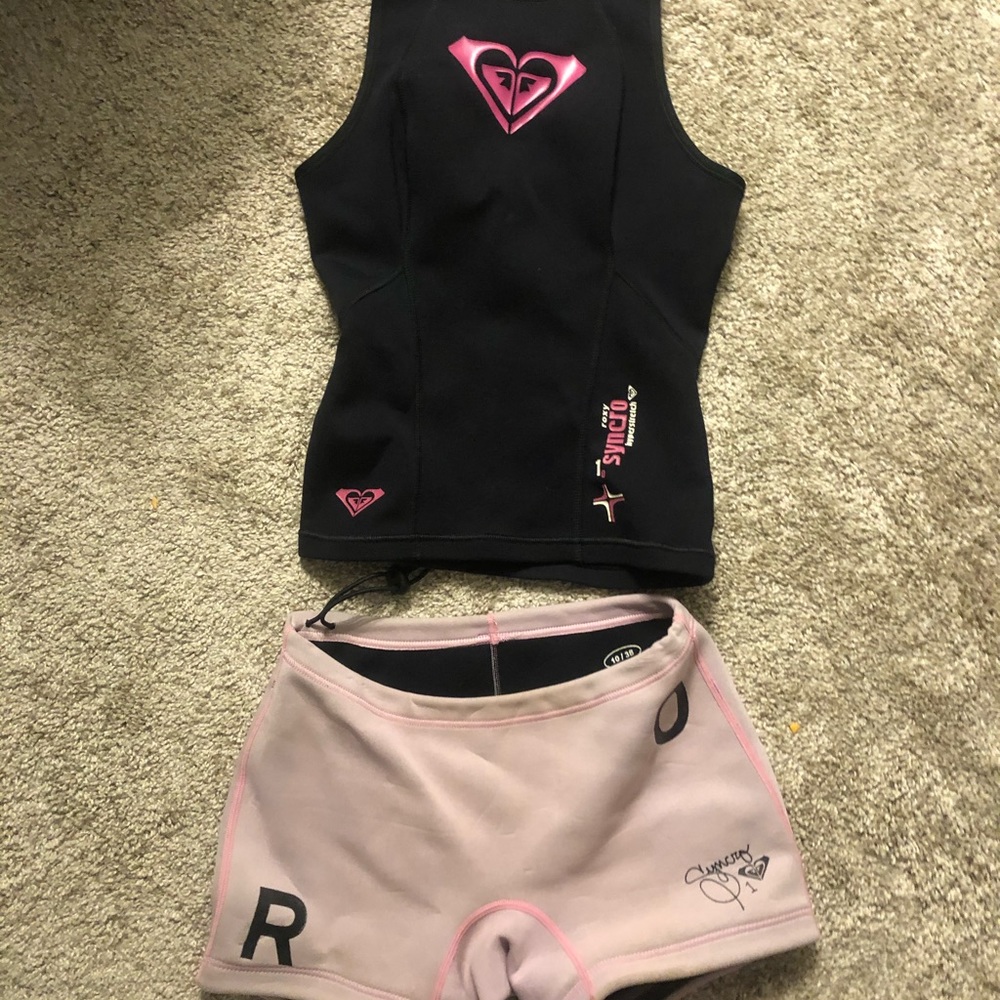 Roxy shortie wetsuit